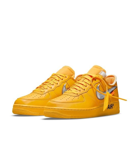 Nike Orange X Off- Air Force 1 Low 'Lemonade' for men
