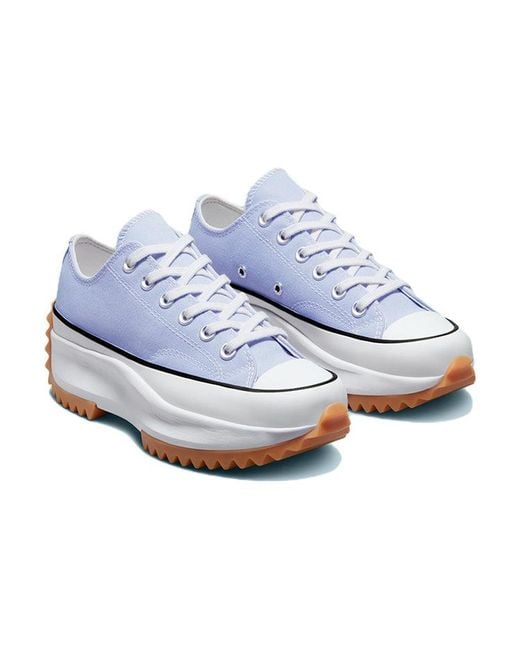 Converse Blue Run Star Hike Platform Low 'Serene Sapphire Gum' for men