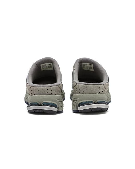 New Balance Gray 2002R Mule for men