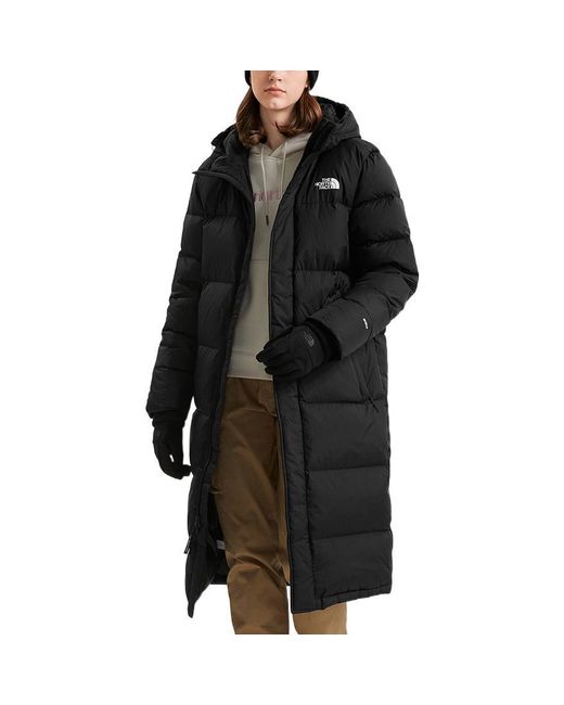 The North Face Black Nuptse Parka Jacket for men