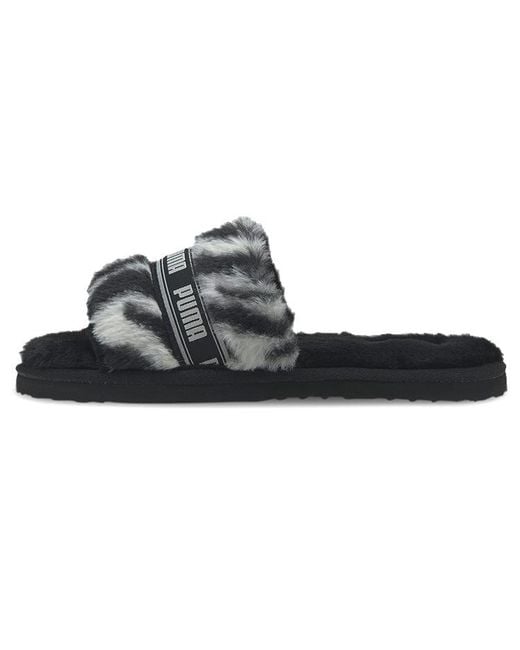 PUMA Blue (Wmns) Fluff Slide 'Wild