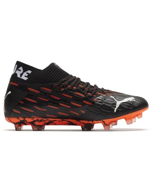 PUMA Black Future 6.1 Netfit Fg Ag Shocking' for men