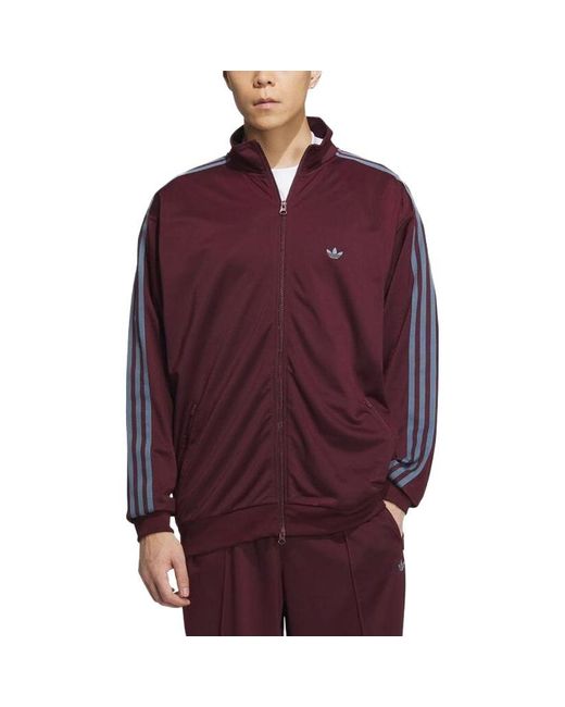 Adidas Purple Originals Beckenbauer Tracktops for men