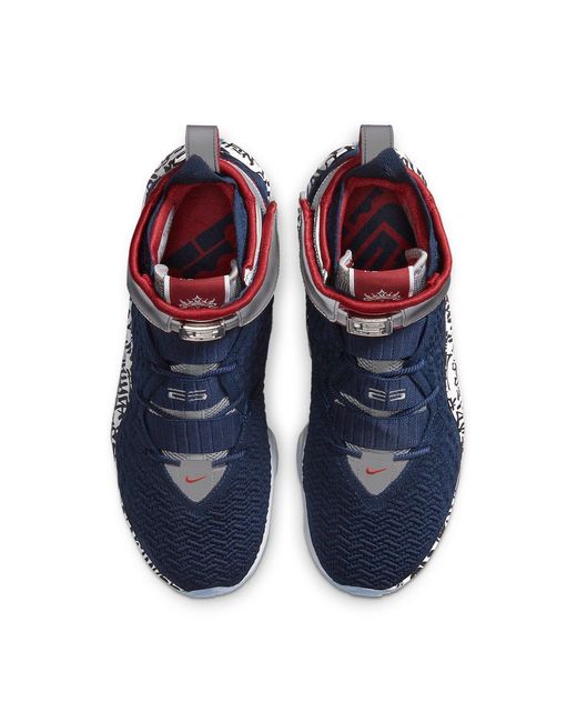 Nike Blue Lebron 17 Ep 'Lebron 4 Cold Graffiti' for men