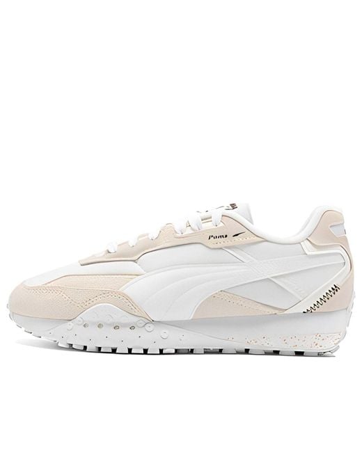 PUMA White Blacktop Rider 'Warm'