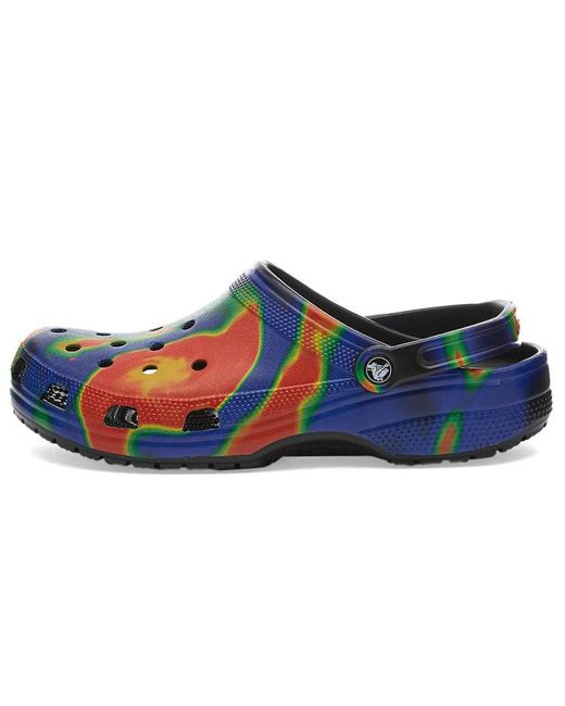 CROCSTM Blue Classic Solarized Clogs