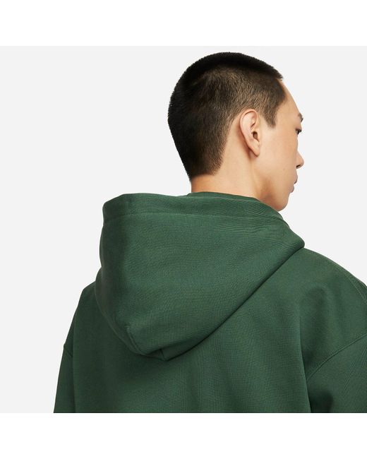Nike Green Solo Swoosh Hoodie for men