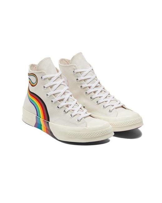 Converse White Chuck 70 High 'Pride' for men