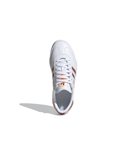 Adidas White (Wmns) Sambarose