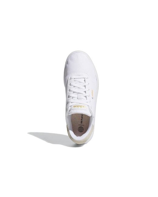 Adidas White Court Platform Cln Trainers