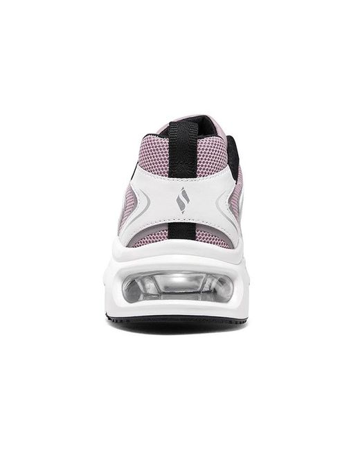 Skechers White (Wmns) Tres-Air Uno Street Fl-Air