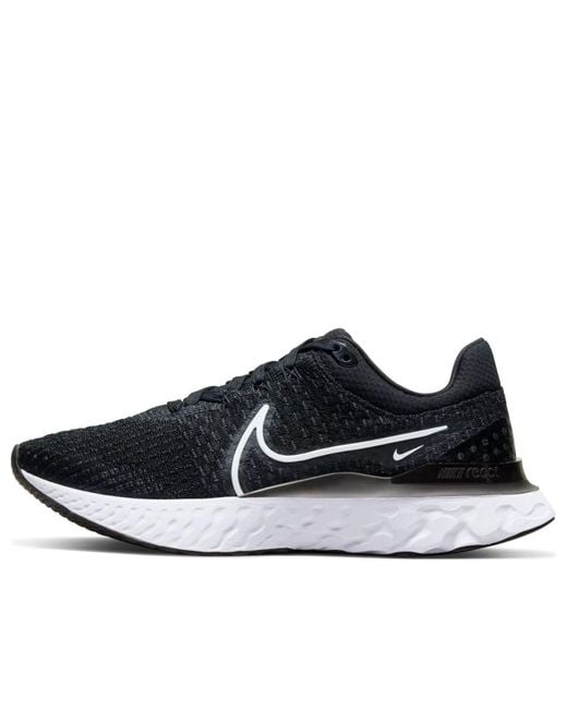 Nike Black (Wmns) React Infinity Run Flyknit 3