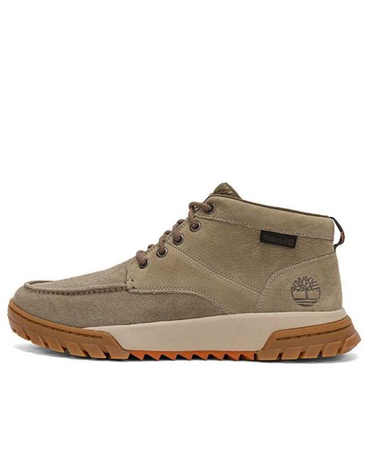 Timberland Brown Boulder Trail Chukka Boots for men