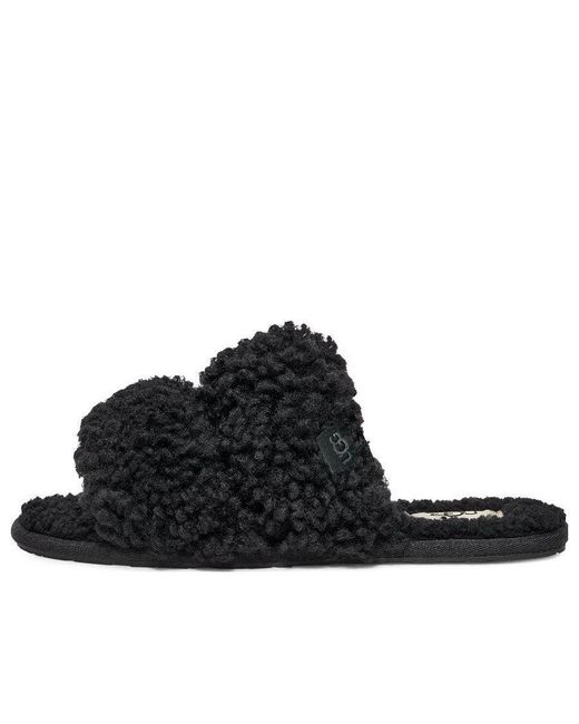 Ugg Black (Wmns) Maxi Curly Scuffetta