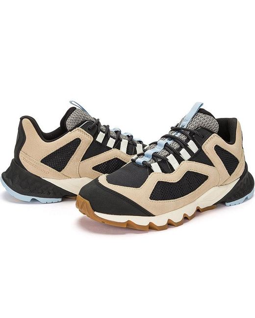 Timberland Black Solar Wave Leather Sneakers for men