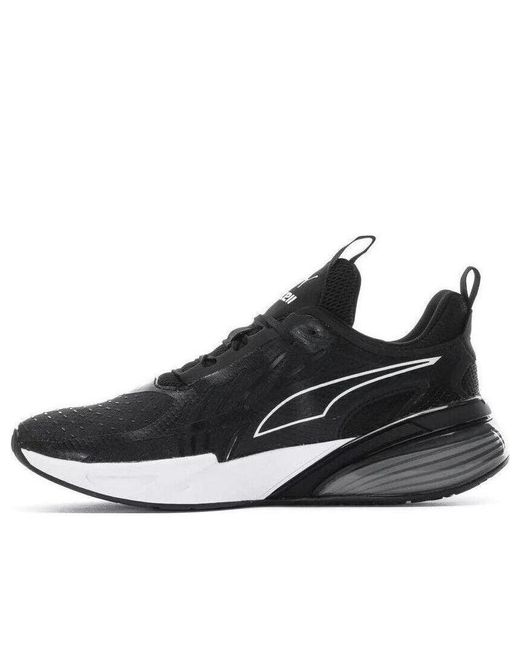 PUMA Black X-cell Action Running Shoes