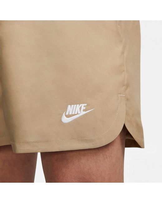 Nike Natural Sportswear Essentials Lined Flow Shorts 'Khaki' for men