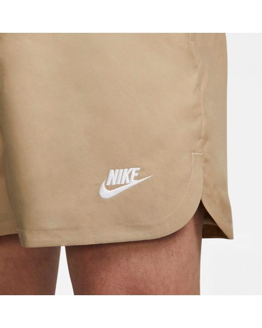 Nike Natural Sportswear Essentials Lined Flow Shorts 'Khaki' for men
