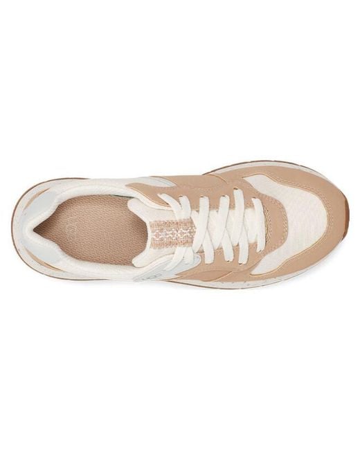 Ugg White Retrainer Leather Sneaker