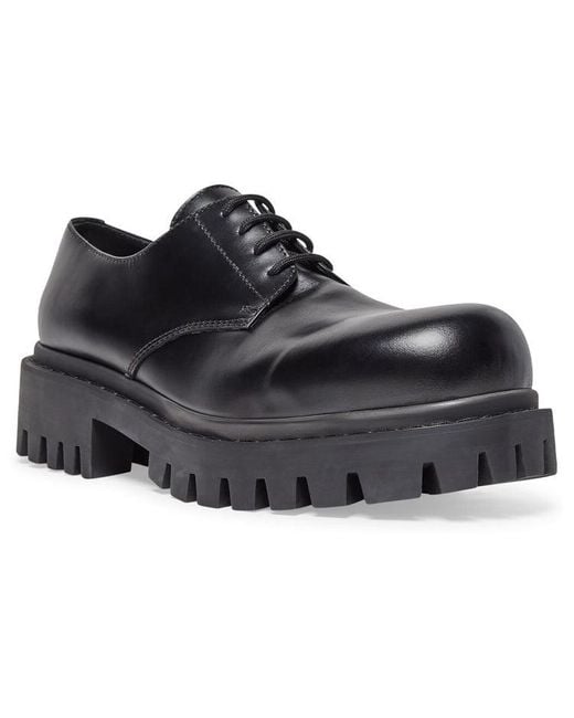Balenciaga Gray Sergent 20Mm Derby for men
