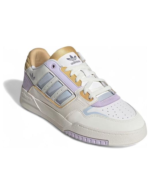 Adidas White Drop Step 2.0 Low 'Cloud Halo' for men