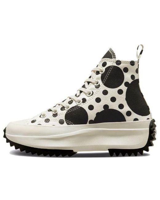 Converse Black Run Star Hike Platform for men