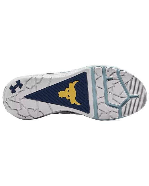 Under Armour Blue Project Rock 4 'Deep Sea' for men