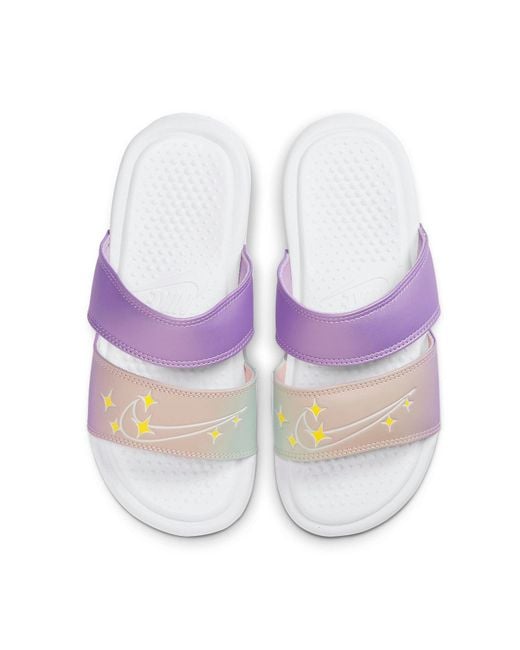 Nike Purple (Wmns) Benassi Duo Ultra Slide Star'