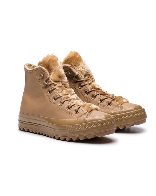 Converse Brown (Wmns) Chuck Taylor All Star Lift Ripple