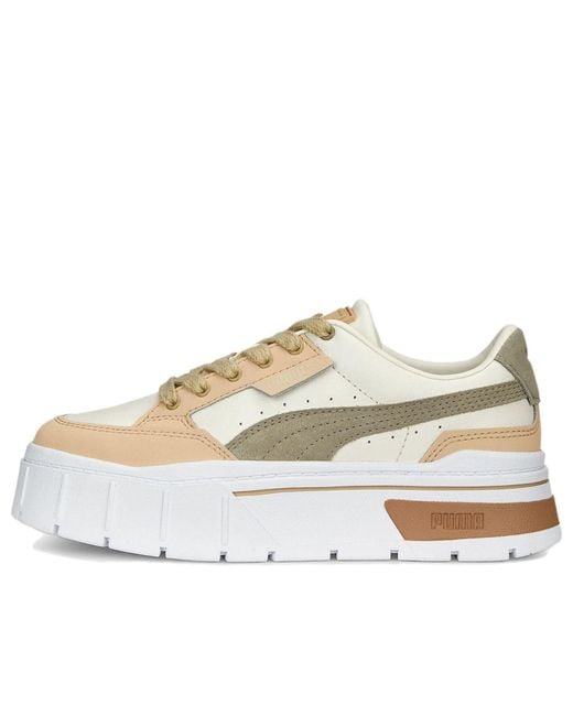 PUMA White (Wmns) Mayze Stack Luxe