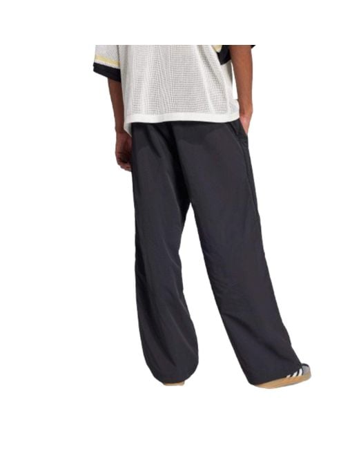 Adidas Gray Adilenium Season 3 Oversized Superstar Track Pants for men