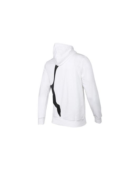 PUMA Gray Knit Casual Hooded Long Sleeves Pullover for men