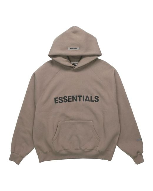 Fear Of God Gray Fw20 Hoodie 'Taupe' for men