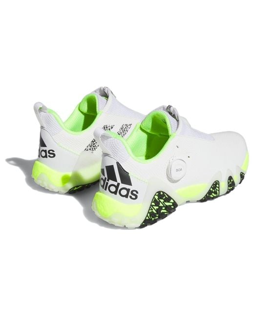 Adidas White Codechaos 22 Boa Lucid Lemon' for men
