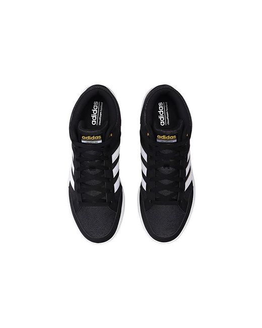 Adidas Black All Court Mid Tennis Shoes for men