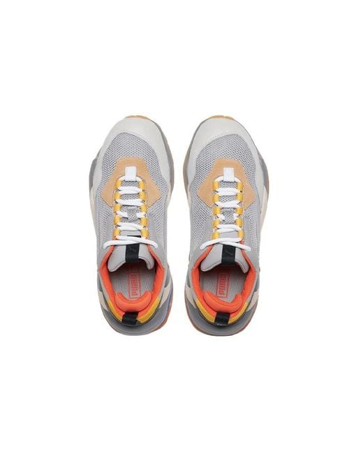 PUMA White (Wmns) Thunder Spectra 'Steel'