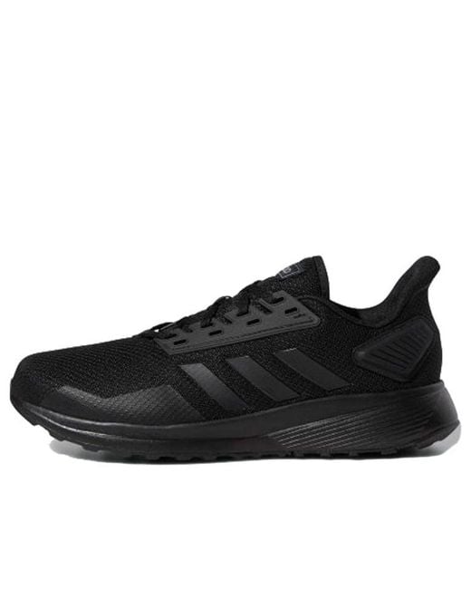 Adidas Black Duramo 9 'Triple' for men