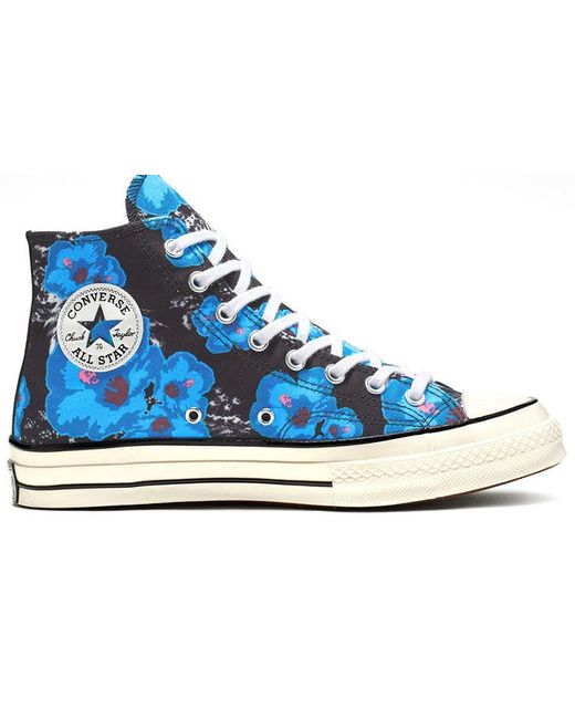 Converse Blue Chuck 70 High 'Paradise Floral' for men