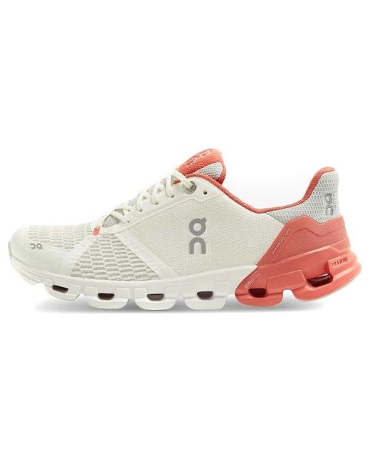 On Shoes White (Wmns) Cloudflyer Coral'