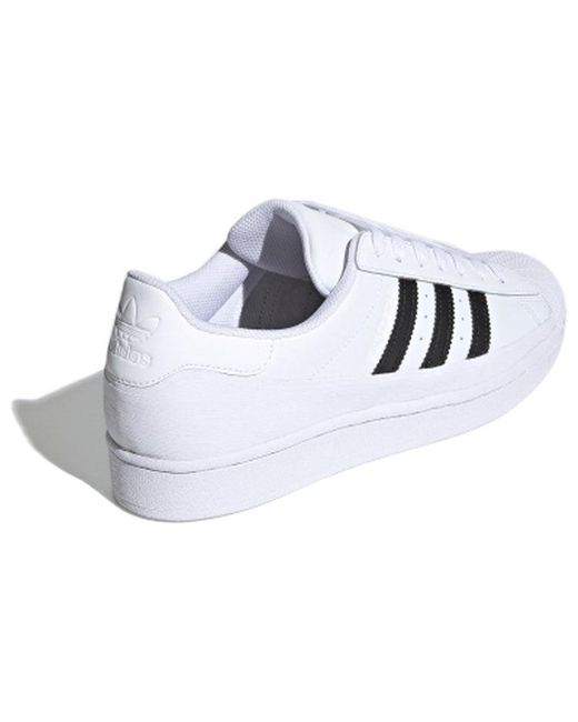 Adidas White Superstar Mg