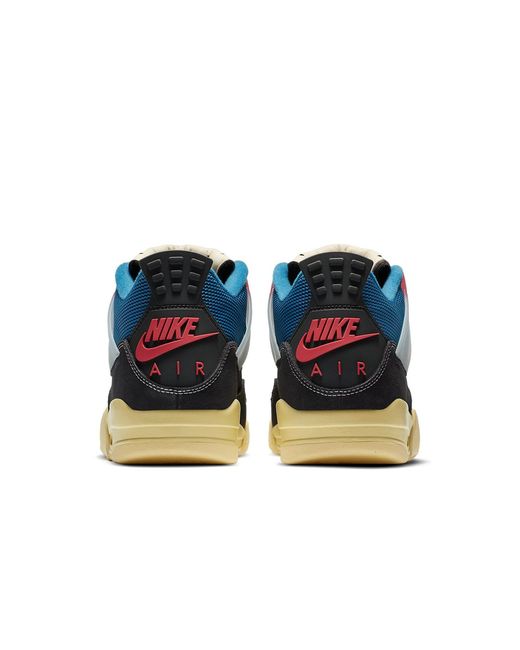 Nike Blue 4 Retro X Union La 'Off Noir' for men