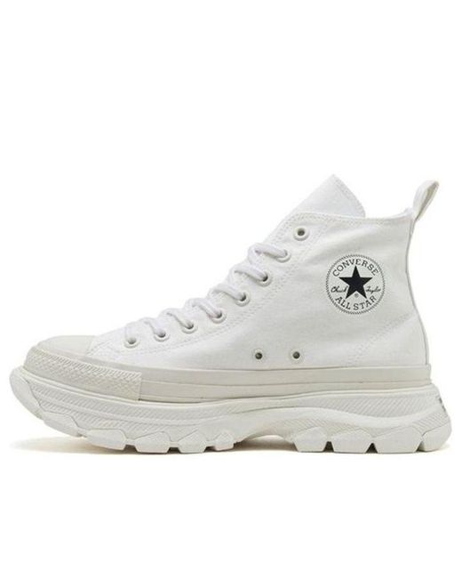 Converse All Star 100 Trekwave Hi in White for Men | Lyst