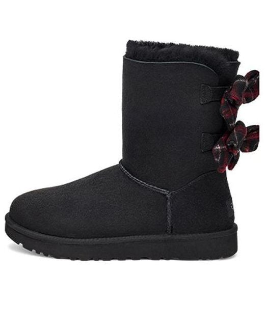 Ugg Black (Wmns) Bailey Bow Novelty High