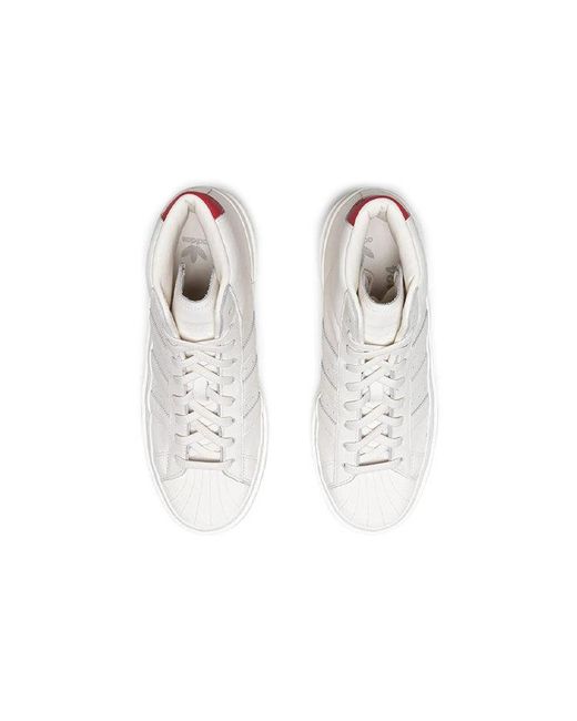 Adidas White 424 X Pro Model 'Chalk' for men