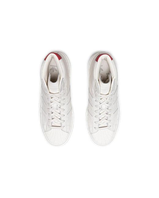Adidas White 424 X Pro Model 'Chalk' for men
