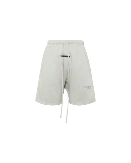Fear Of God Gray Fw21 Fleece Sweat Shorts for men