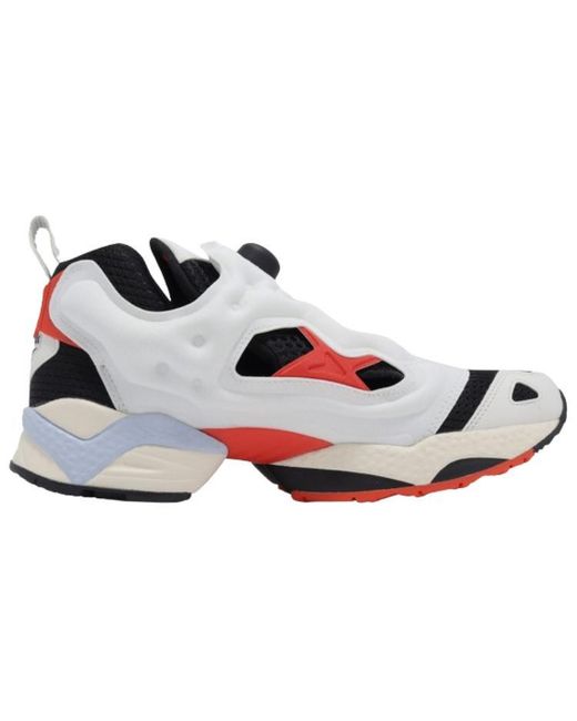 Reebok White Instapump Fury 95 Dynamic' for men