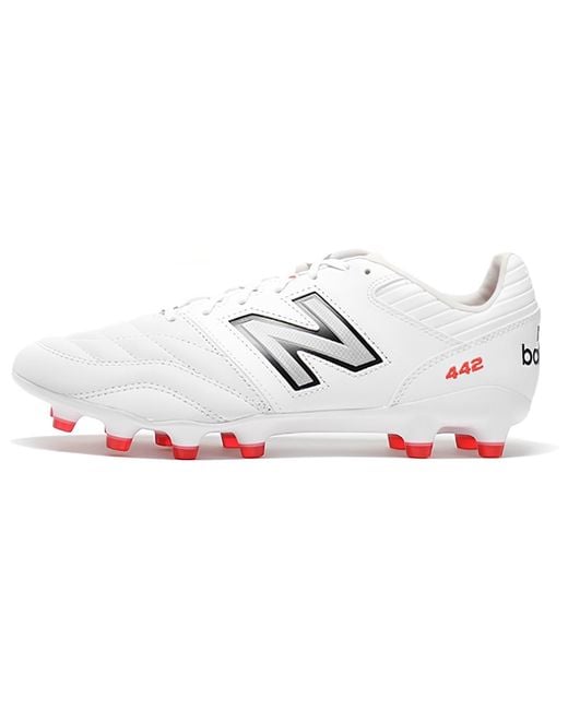 New Balance White 442 V2 Pro Hg for men