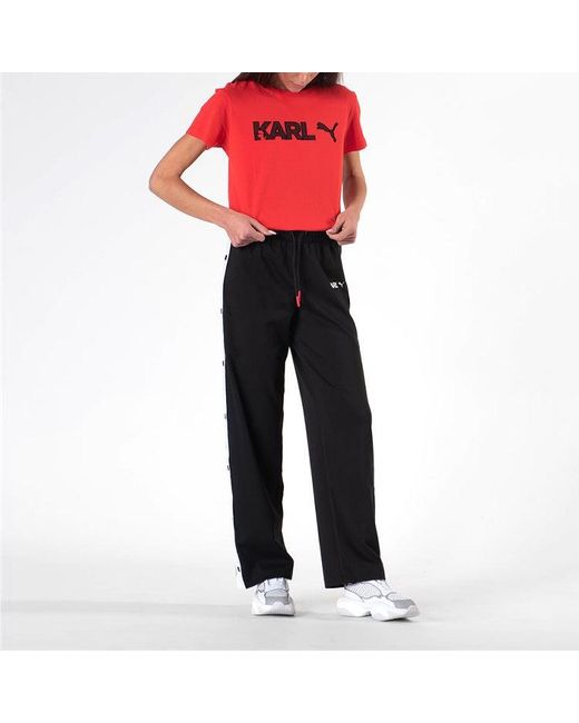 PUMA Red (Wmns) X Karl Lagerfeld Fendi Crossover Short Sleeve
