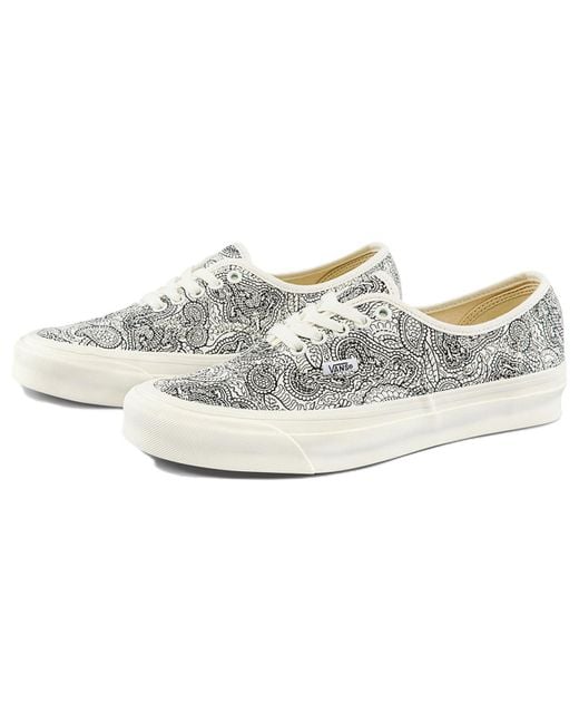 Vans White Og Authentic Lx 'Dragon' for men